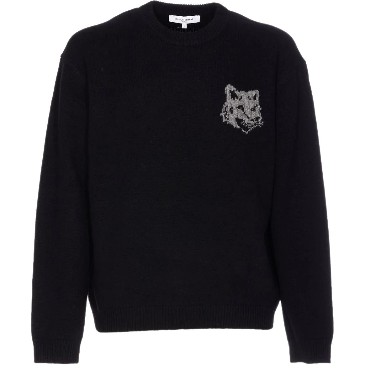 Свитер Maison Kitsuné с интарсией Fox Head Maison Kitsune, черный
Свитер Maison Kitsuné с интарсией Fox Head Maison Kitsune, черный