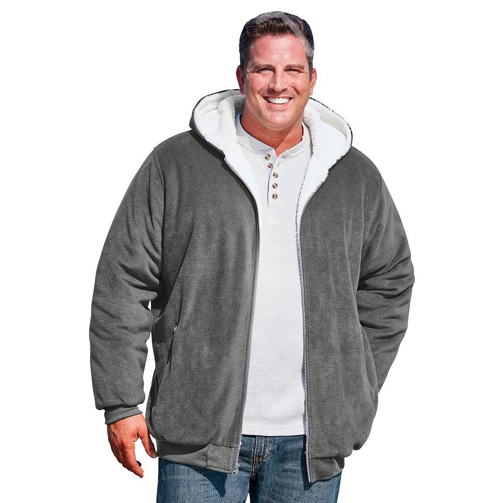 Мужская плюшевая флисовая толстовка Kingsize Big & Tall Explorer KingSize, цвет Steel
Мужская плюшевая флисовая толстовка Kingsize Big & Tall Explorer KingSize, цвет Steel