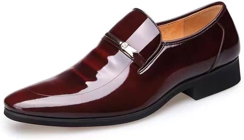 Мужские классические туфли под смокинг, формальные, из искусственной лакированной кожи, оксфорды, деловые, свадебные, дерби, с закрытым носком и крыловидным декором, черные и бордовые Feetly
Мужские классические туфли под смокинг, формальные, из искусственной лакированной кожи, оксфорды, деловые, свадебные, дерби, с закрытым носком и крыловидным декором, черные и бордовые Feetly