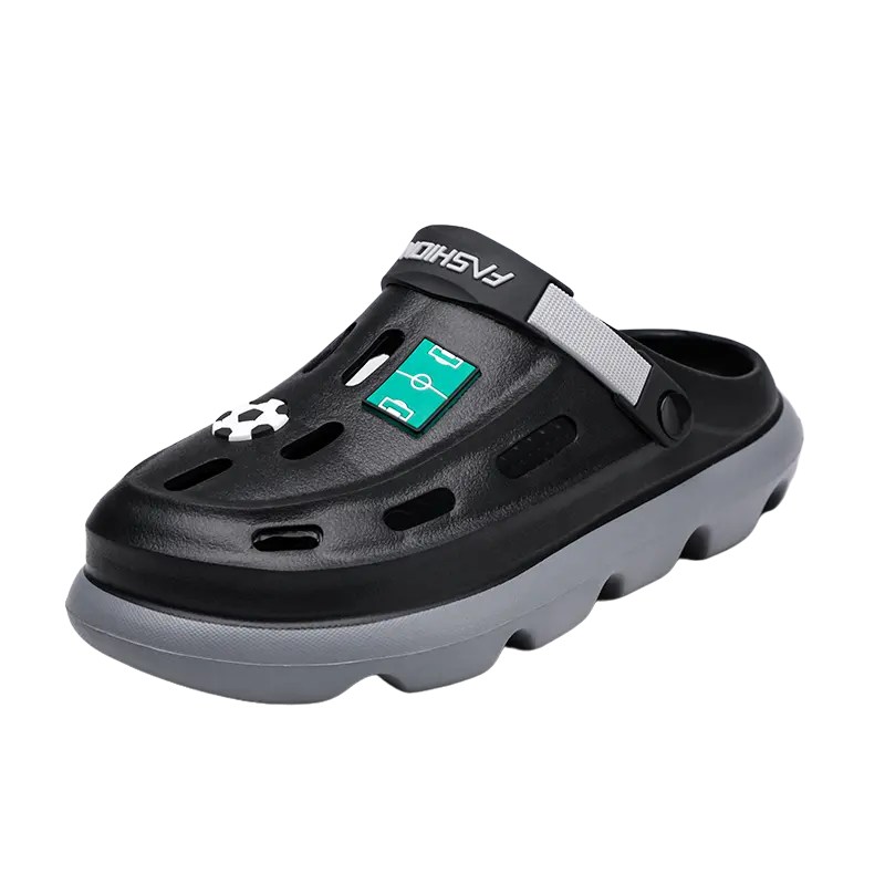 KUPE Клоги мужские черно-серые, цвет Black Gray
KUPE Клоги мужские черно-серые, цвет Black Gray