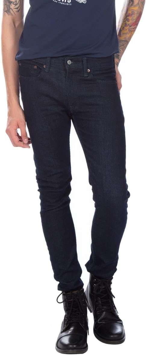 Мужские облегающие джинсы Levi's 510 с короткими рукавами, Chainsaw Rinse - Stretch
Мужские облегающие джинсы Levi's 510 с короткими рукавами, Chainsaw Rinse - Stretch