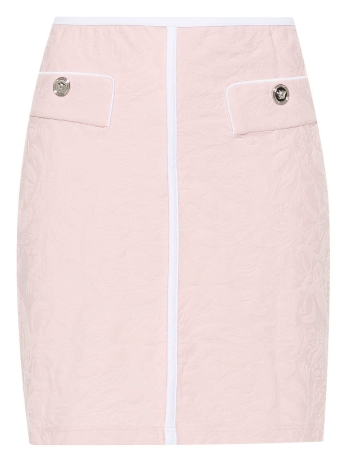 Versace мини-юбка с узорчатым жаккардом, розовый
Versace мини-юбка с узорчатым жаккардом, розовый