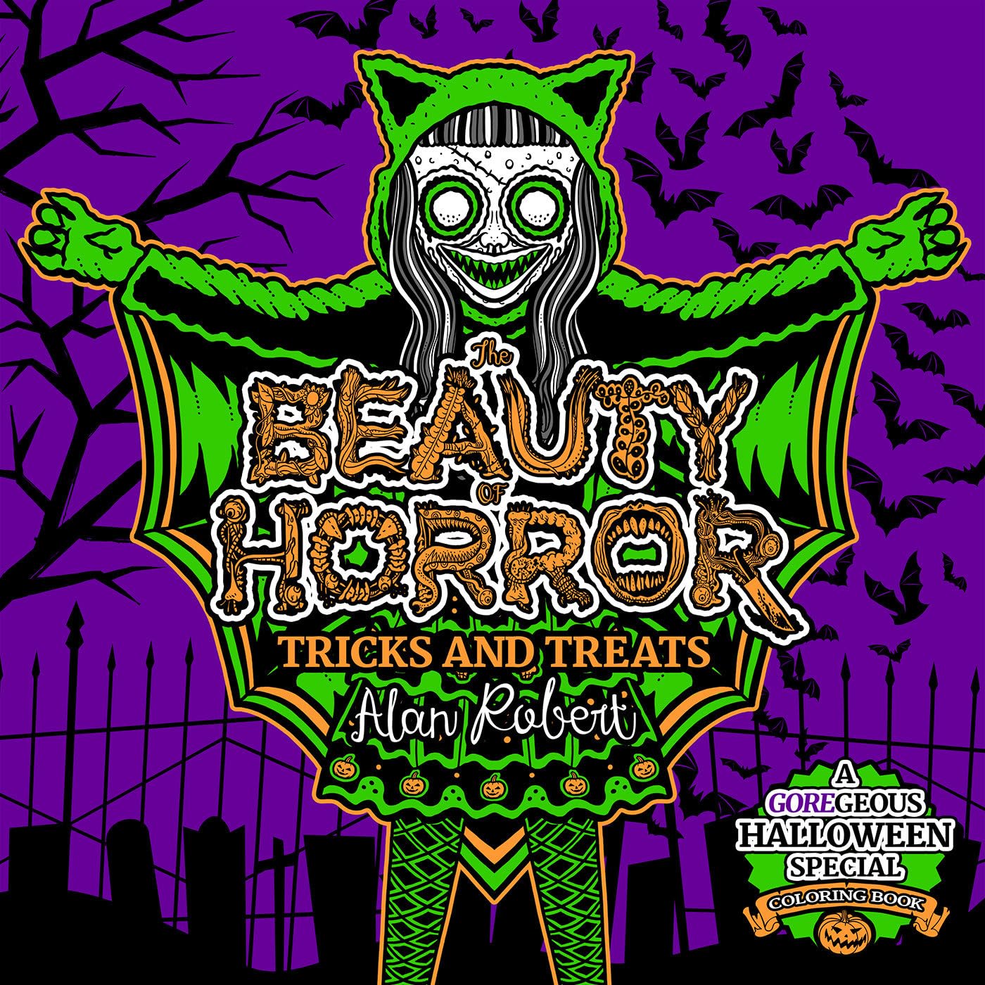The Beauty of Horror: Tricks and Treats Halloween Coloring Book (IDW Publishing)
The Beauty of Horror: Tricks and Treats Halloween Coloring Book (IDW Publishing)