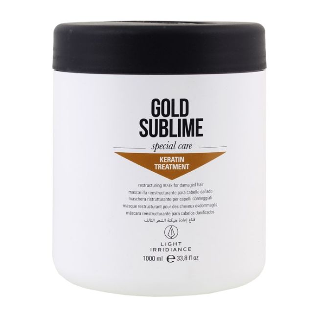 Маска для волос Light Gold Sublime Irridiance, 1000 мл
Маска для волос Light Gold Sublime Irridiance, 1000 мл