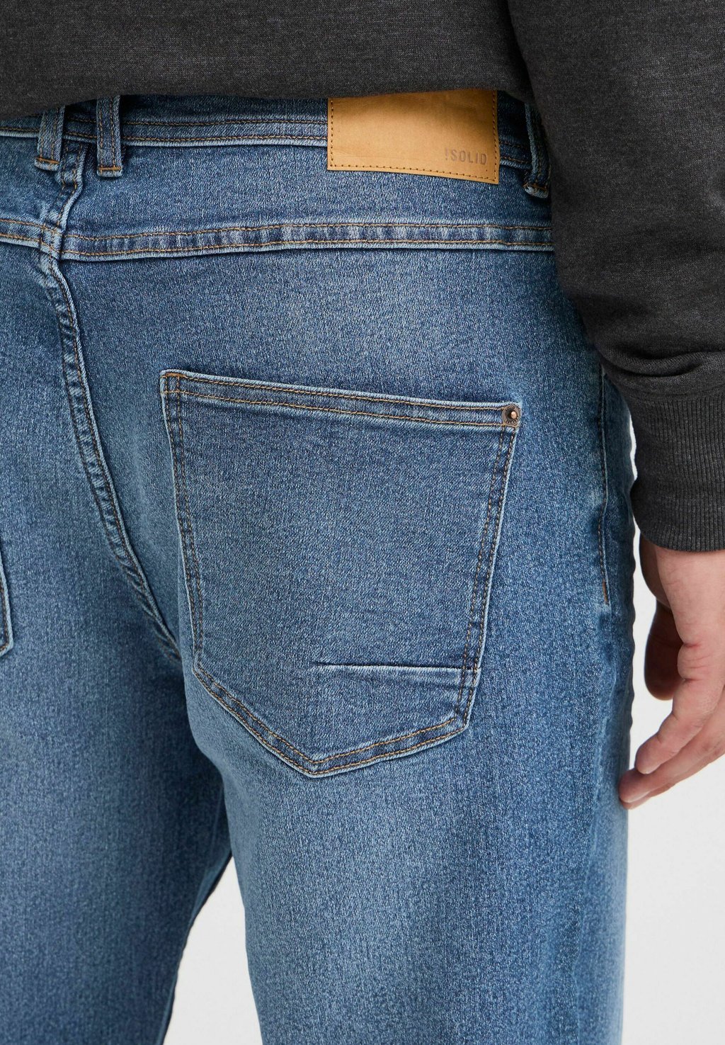 Джинсы прямого кроя Solid, синий
Джинсы прямого кроя Solid, синий