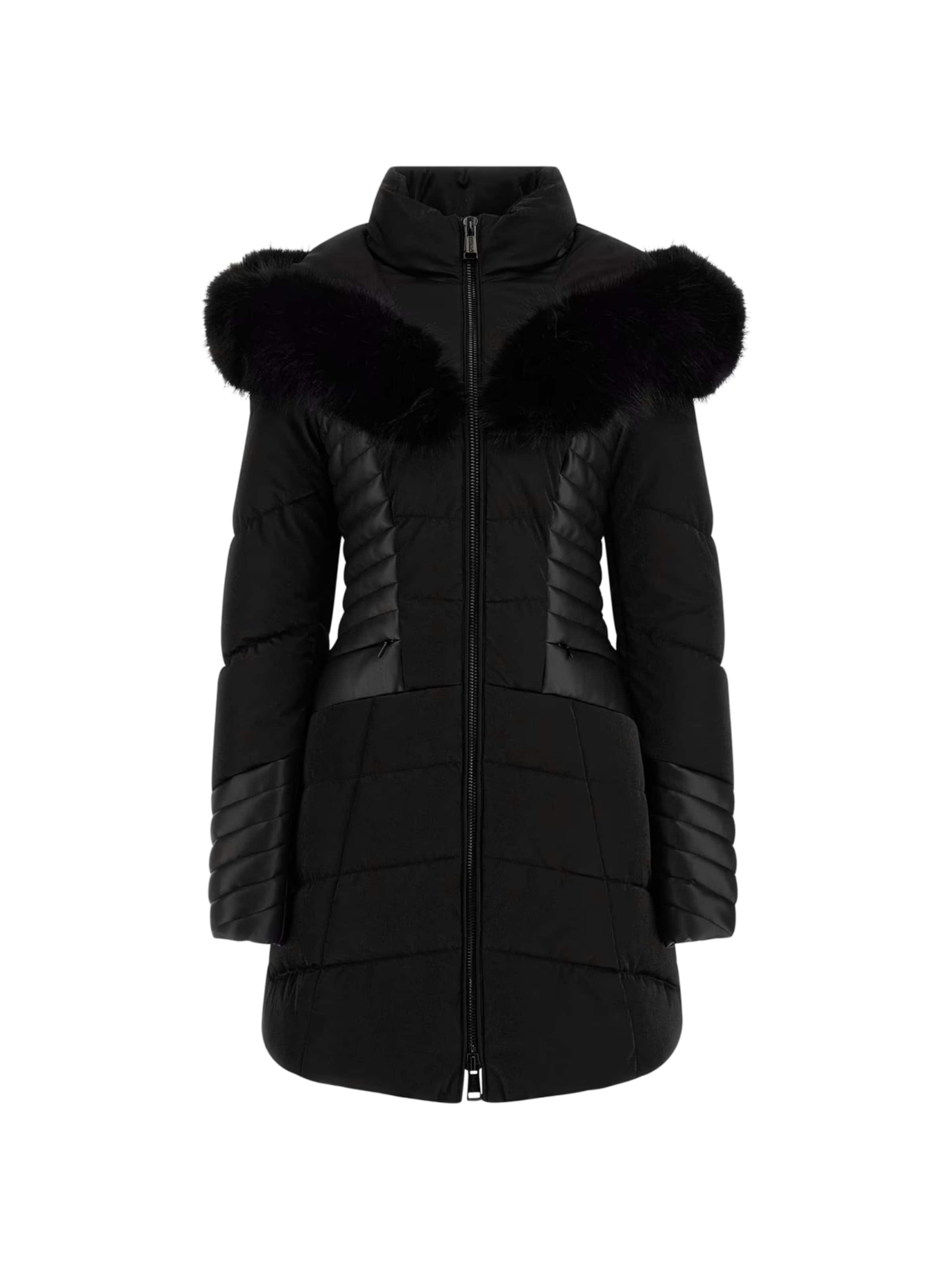 GUESS Зимнее пальто 'NEW OXANA' в черном цвете
GUESS Зимнее пальто 'NEW OXANA' в черном цвете
