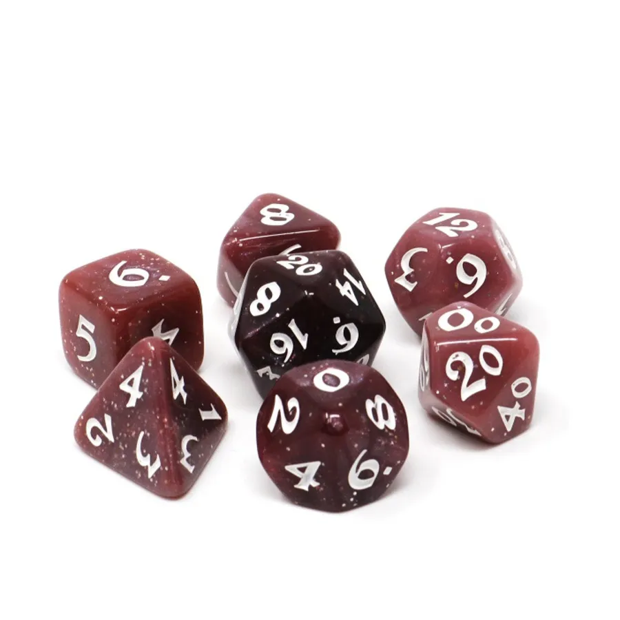 Полисет - Рероллы №1 (7), Rerolls - Recycled Dice (Die Hard Dice)
Полисет - Рероллы №1 (7), Rerolls - Recycled Dice (Die Hard Dice)