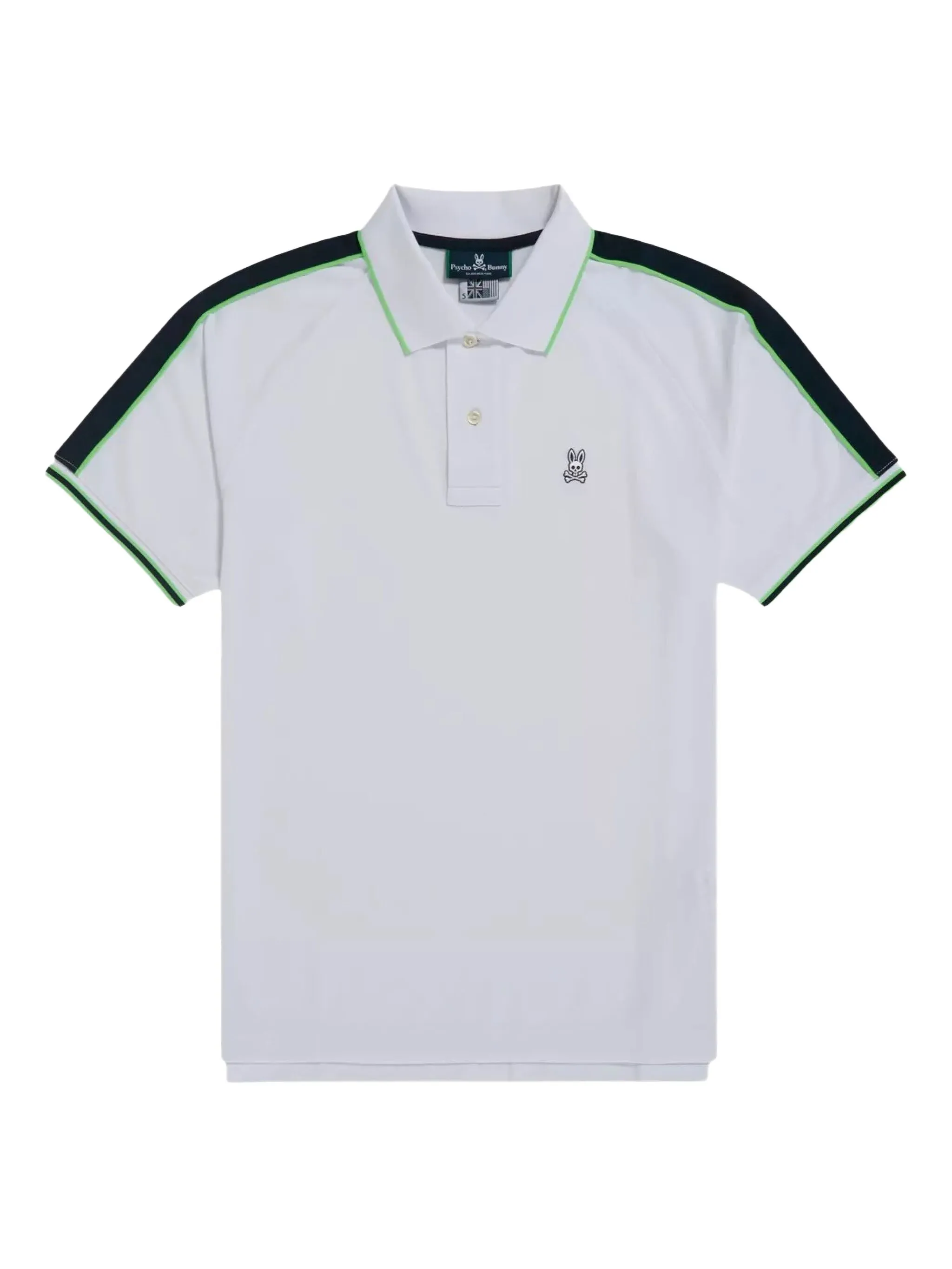 Рубашка поло Jayden с полосками Psycho Bunny, белый
Рубашка поло Jayden с полосками Psycho Bunny, белый