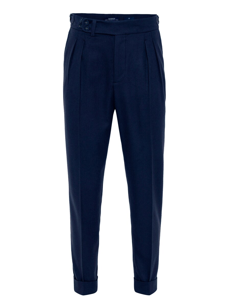 Облегающие брюки в складку спереди Antioch, темно-синий
Облегающие брюки в складку спереди Antioch, темно-синий