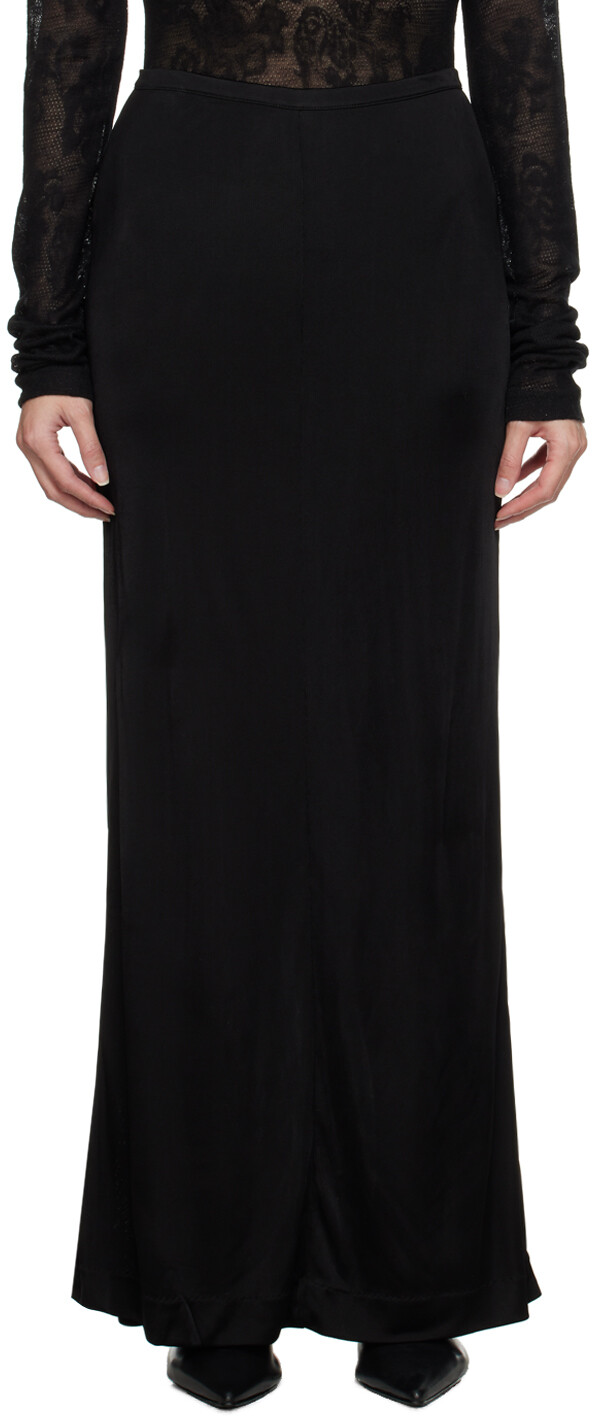 Черная юбка-миди на молнии BITE
Черная юбка-миди на молнии BITE