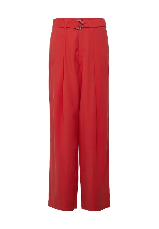 Тканевые брюки завязывающийся пояс S.Oliver, красный
Тканевые брюки завязывающийся пояс S.Oliver, красный