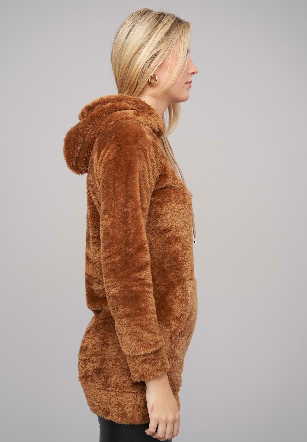 Повседневное платье HOODIE Cloud 5ive, коричневый 
Повседневное платье HOODIE Cloud 5ive, коричневый