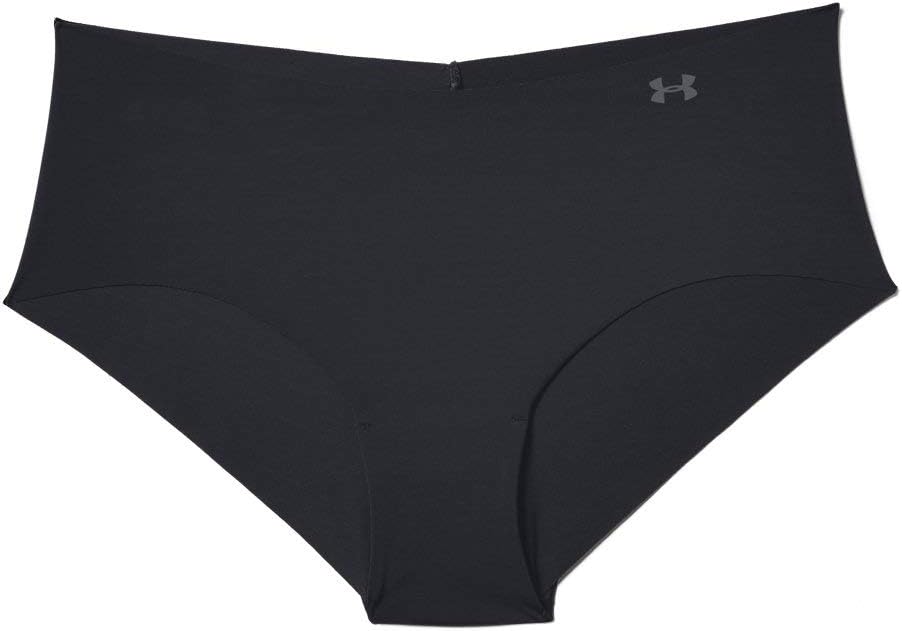 Under Armour Women's Pure Stretch Hipster, Black/ Stealth Gray
Under Armour Women's Pure Stretch Hipster, Black/ Stealth Gray