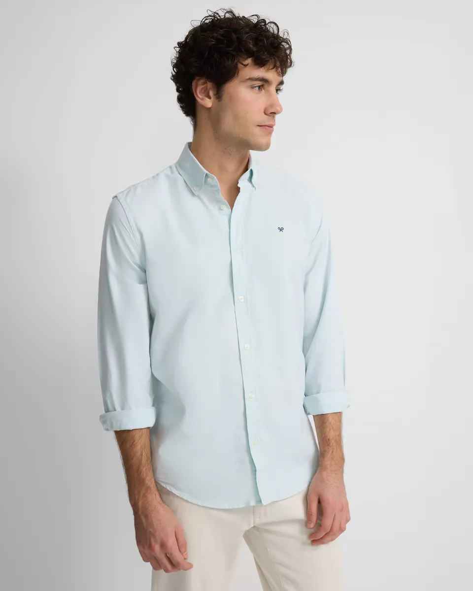 Мужская рубашка sport oxford гладкая светло-зеленая Silbon, светло-зеленый
Мужская рубашка sport oxford гладкая светло-зеленая Silbon, светло-зеленый