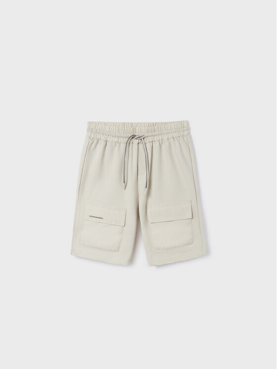 Тканевые шорты Mayoral, экрю
Тканевые шорты Mayoral, экрю