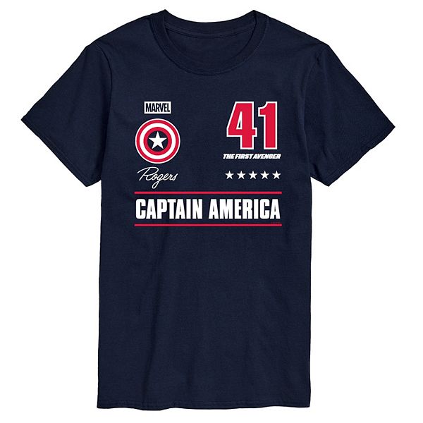 Футболка с принтом Captain America Marvel, Navy
Футболка с принтом Captain America Marvel, Navy