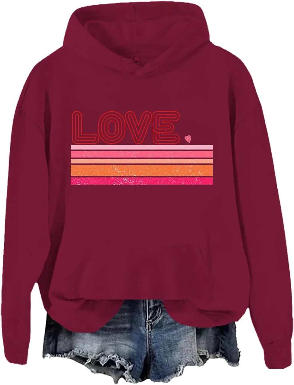Ретро свитшот Valentine's Day Love JWVEL
Ретро свитшот Valentine's Day Love JWVEL