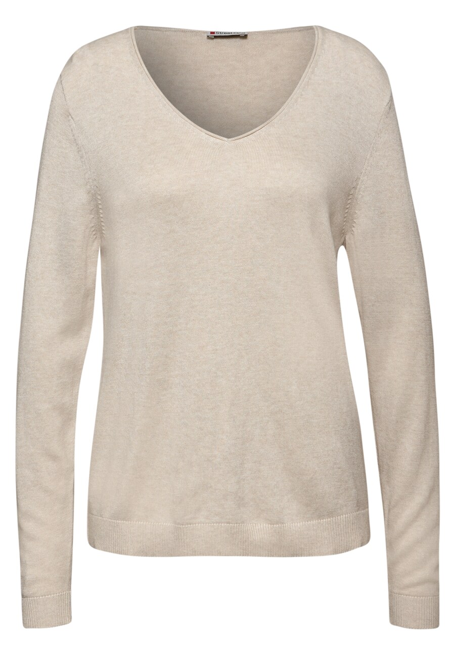 Свитер STREET ONE, кремовый
Свитер STREET ONE, кремовый