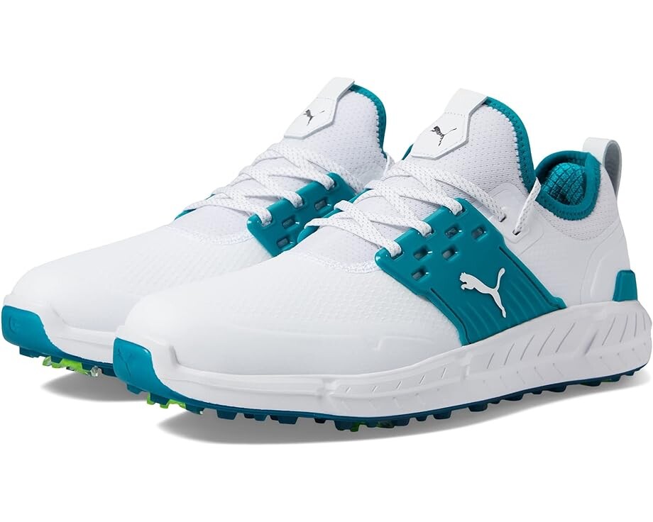 Кроссовки Puma Ignite Articulate Golf Shoes, цвет Puma White/Puma Silver/Green Lagoon, Белый, Кроссовки Puma Ignite Articulate Golf Shoes, цвет Puma White/Puma Silver/Green Lagoon
Кроссовки Puma Ignite Articulate Golf Shoes, цвет Puma White/Puma Silver/Green Lagoon, Белый, Кроссовки Puma Ignite Articulate Golf Shoes, цвет Puma White/Puma Silver/Green Lagoon