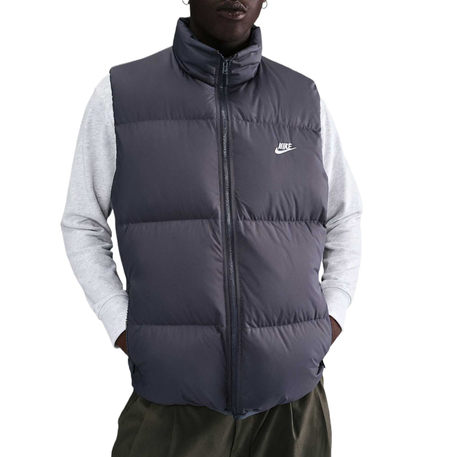 Пуховик мужской Therma-FIT Nike, iron серый/белый
Пуховик мужской Therma-FIT Nike, iron серый/белый