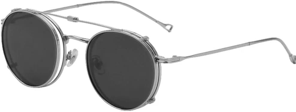 Солнцезащитные очки MUTYNE сине-зеленые круглые, мужские, с зажимом, складные, с защитой от УФ-излучения UV400, женские, в металлической оправе, Silver With Black
Солнцезащитные очки MUTYNE сине-зеленые круглые, мужские, с зажимом, складные, с защитой от УФ-излучения UV400, женские, в металлической оправе, Silver With Black