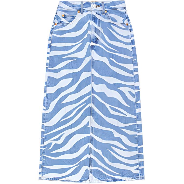 CLOT Levi's 70s High Midi Skirt 'Blue'
CLOT Levi's 70s High Midi Skirt 'Blue'