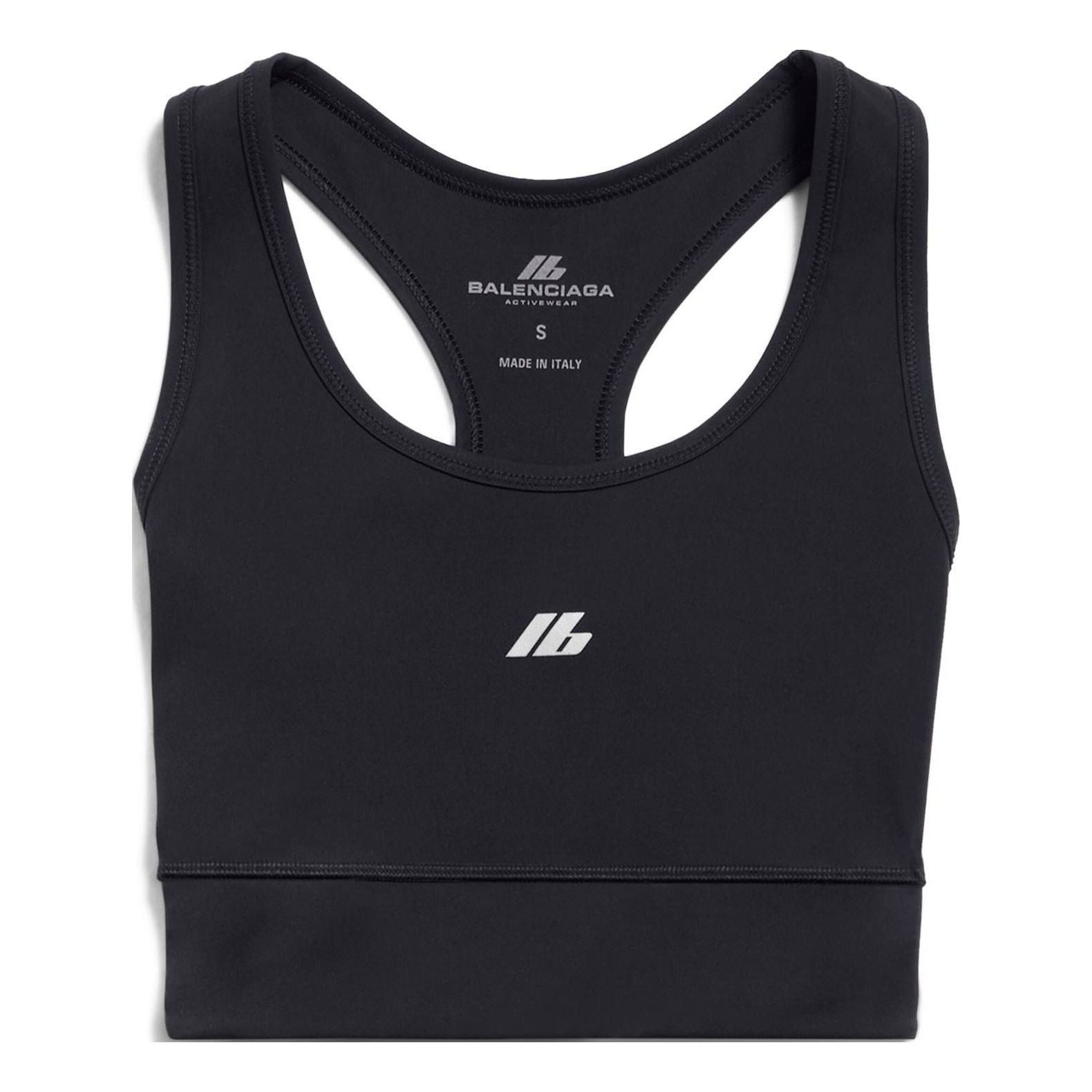 Бюстгальтер (WMNS) Balenciaga Activewear Sports Bra 'Black'
Бюстгальтер (WMNS) Balenciaga Activewear Sports Bra 'Black'