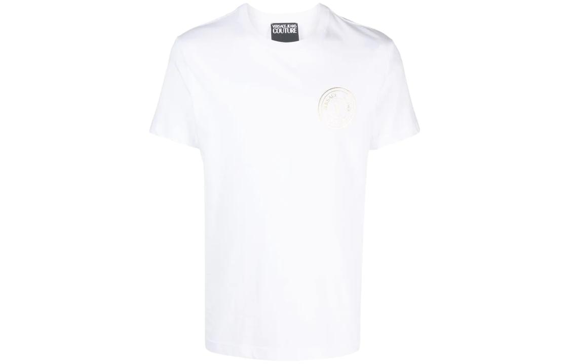 Футболка из хлопка с логотипом VERSACE JEANS COUTURE, белый
Футболка из хлопка с логотипом VERSACE JEANS COUTURE, белый