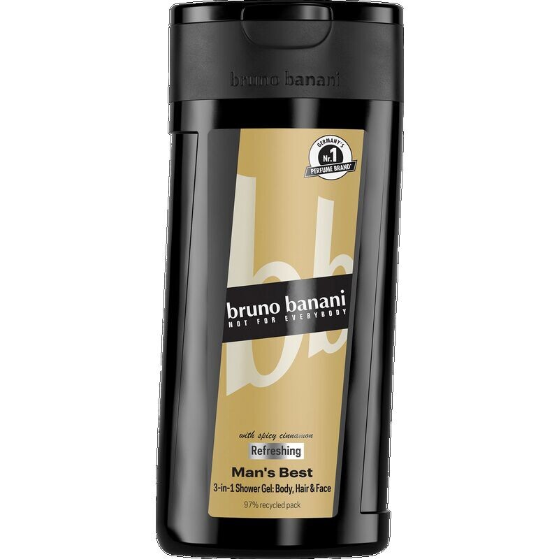 Лучший мужской гель для душа 3 в 1 bruno banani, 250 ml
Лучший мужской гель для душа 3 в 1 bruno banani, 250 ml