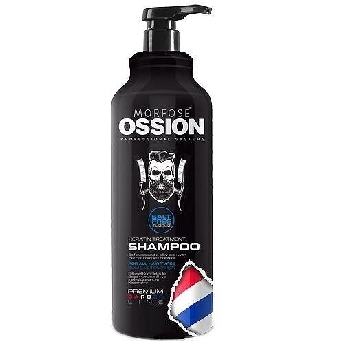 Morfose, Ossion Premium Barber Keratin Treatment Shampoo бессолевой шампунь для всех типов волос 1000 мл
Morfose, Ossion Premium Barber Keratin Treatment Shampoo бессолевой шампунь для всех типов волос 1000 мл