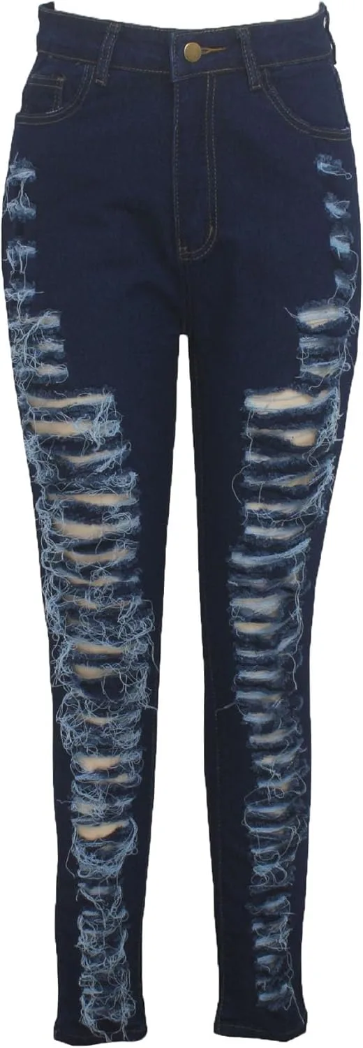 Женские джинсы Stretch Denim Plus Size Slim Destroyed JEKE-DG
Женские джинсы Stretch Denim Plus Size Slim Destroyed JEKE-DG