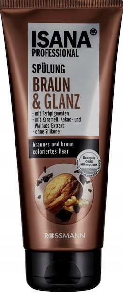 ISANA Кондиционер Braun&Glanz для каштановых волос Inna marka
ISANA Кондиционер Braun&Glanz для каштановых волос Inna marka