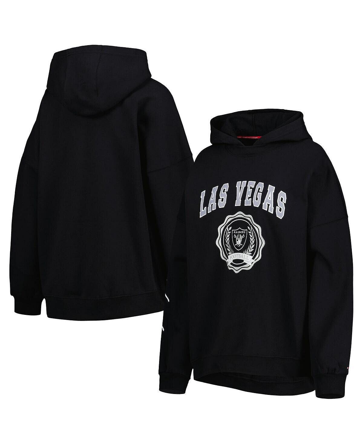 Женский черный пуловер с капюшоном с заниженными плечами Las Vegas Raiders Becca Tommy Hilfiger, черный
Женский черный пуловер с капюшоном с заниженными плечами Las Vegas Raiders Becca Tommy Hilfiger, черный