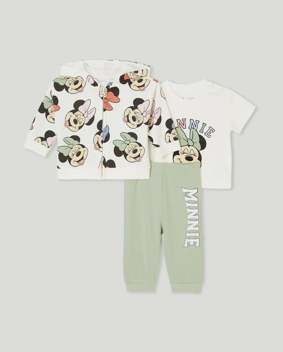 Длинный комплект из трех предметов «Минни Маус» для девочек Baby El Corte Inglés, мультиколор
Длинный комплект из трех предметов «Минни Маус» для девочек Baby El Corte Inglés, мультиколор