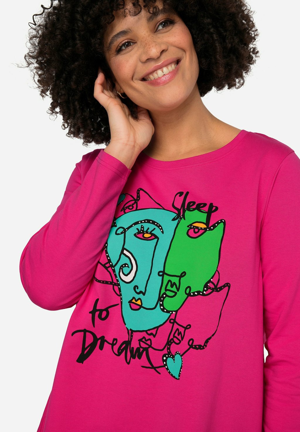 Топ с длинными рукавами GESICHTS RUNDHALS Angel of Style, розовый
Топ с длинными рукавами GESICHTS RUNDHALS Angel of Style, розовый