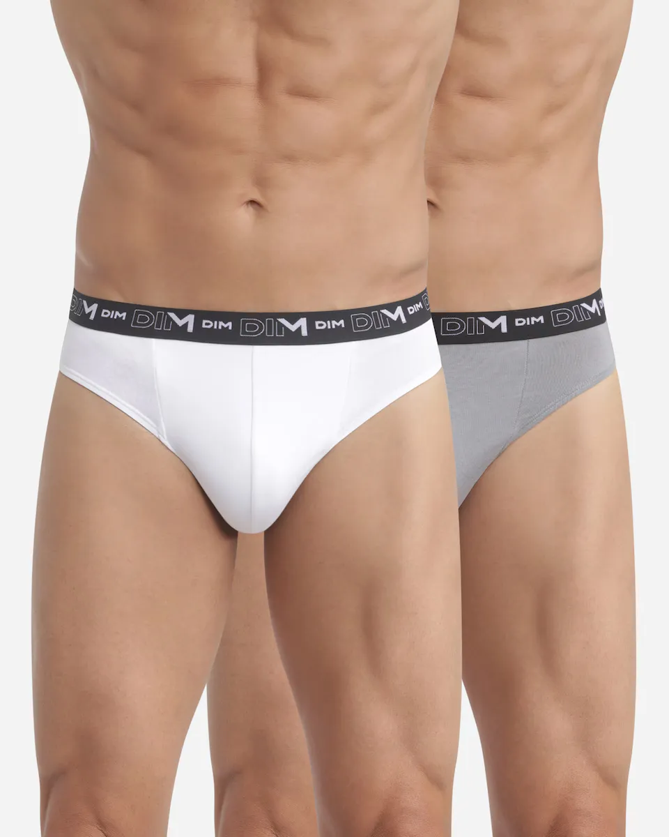 Набор из 2 трусов из эластичного хлопка, базовые и удобные Dim, мультиколор
Набор из 2 трусов из эластичного хлопка, базовые и удобные Dim, мультиколор