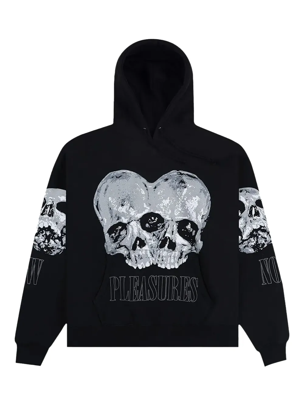 Худи Double Skull Pleasures, черный
Худи Double Skull Pleasures, черный