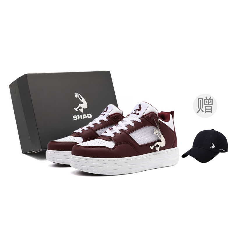 SHAQ Нескользящие, износостойкие, дышащие низкие кроссовки для скейтбординга, мужские, бордового цвета
SHAQ Нескользящие, износостойкие, дышащие низкие кроссовки для скейтбординга, мужские, бордового цвета