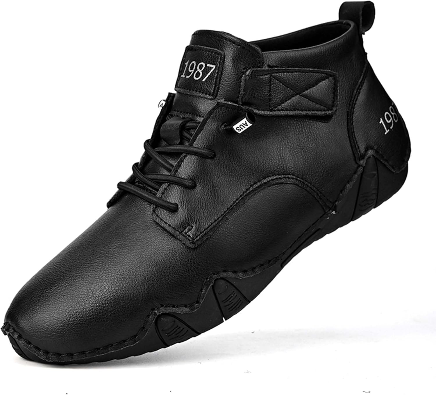 Мужские премиальные прогулочные туфли из коровьей кожи, средней высоты, повседневные кроссовки, плоская обувь для вождения, ручная строчка, удобные, мягкие, нескользящие, долговечные, подходят для всех сезонов Generic, черный
Мужские премиальные прогулочные туфли из коровьей кожи, средней высоты, повседневные кроссовки, плоская обувь для вождения, ручная строчка, удобные, мягкие, нескользящие, долговечные, подходят для всех сезонов Generic, черный