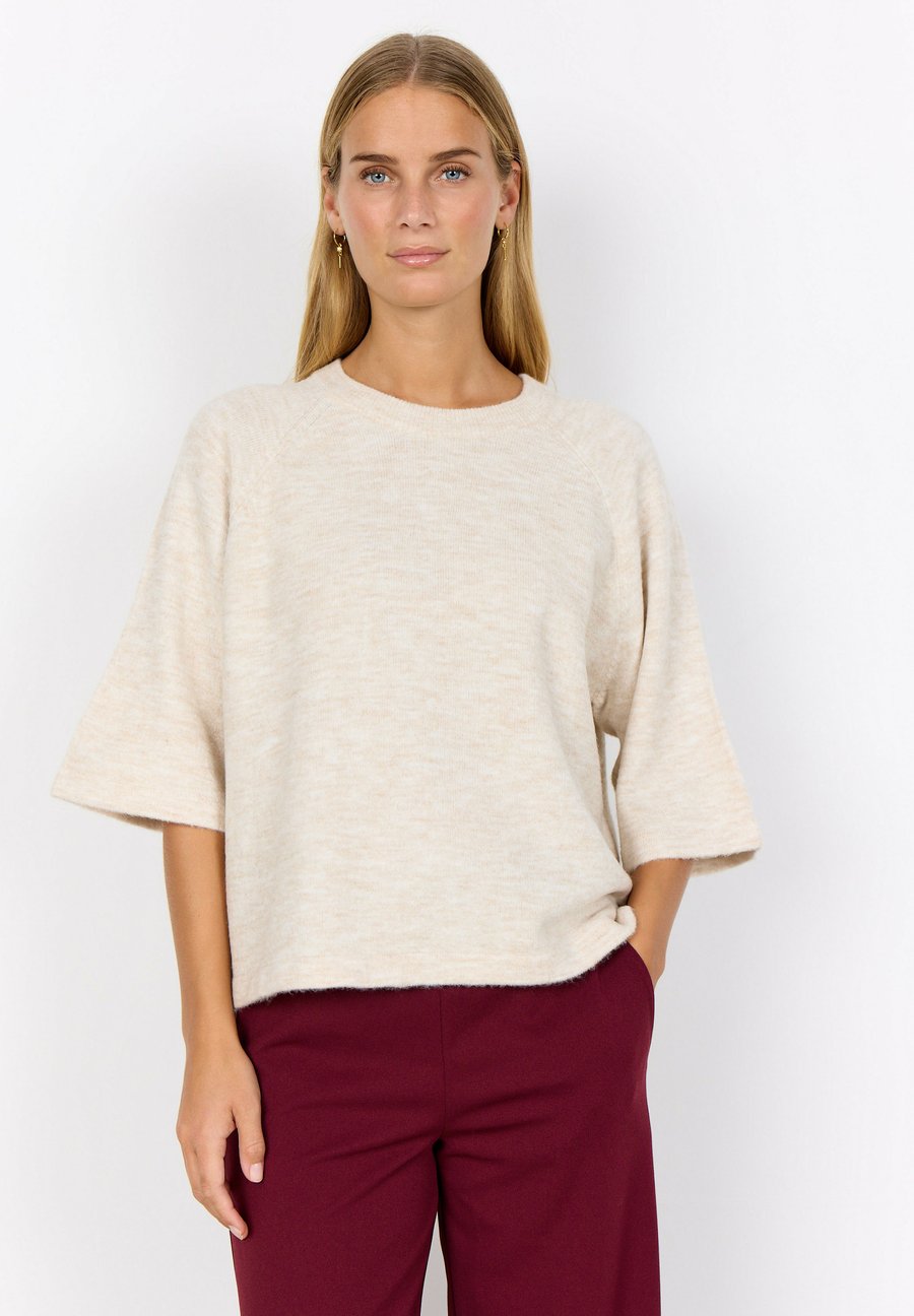 Джемпер Soyaconcept Jumper, Cream Melange/Sand
Джемпер Soyaconcept Jumper, Cream Melange/Sand