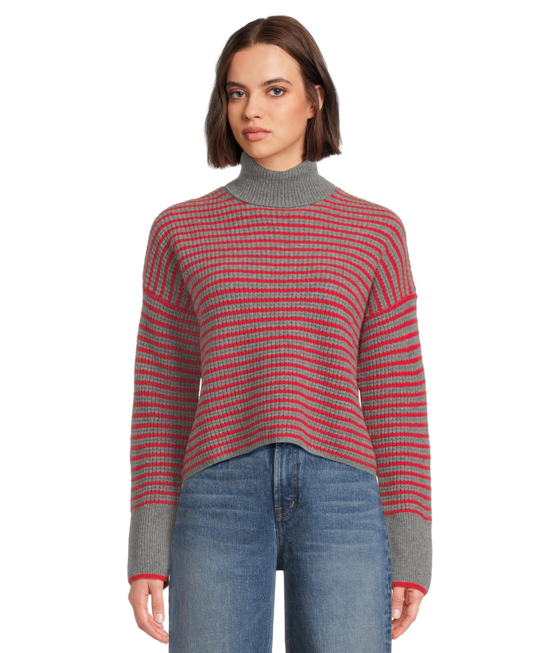 Свитер Madewell Pine Stripe Wool Waffle Stripe Crew Neck, Heather Grey Stripe
Свитер Madewell Pine Stripe Wool Waffle Stripe Crew Neck, Heather Grey Stripe