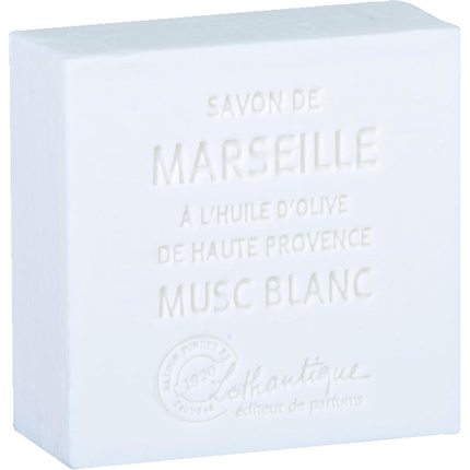 Марсельское мыло ароматизированное 100 г - Белый мускус Lothantique
Марсельское мыло ароматизированное 100 г - Белый мускус Lothantique