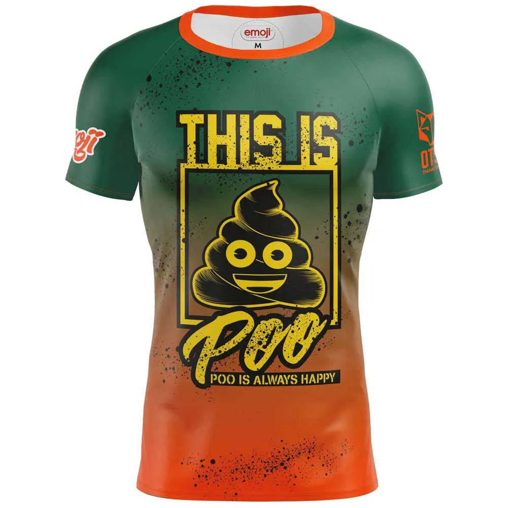 Футболка с коротким рукавом Otso Emoji Be Like Poo, зеленый
Футболка с коротким рукавом Otso Emoji Be Like Poo, зеленый