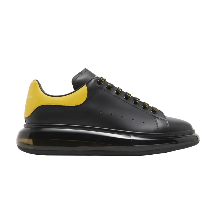 Кроссовки Alexander McQueen Alexander McQueen Oversized Sneaker 'Clear Sole - Black Pop Yellow', черный 
Кроссовки Alexander McQueen Alexander McQueen Oversized Sneaker 'Clear Sole - Black Pop Yellow', черный