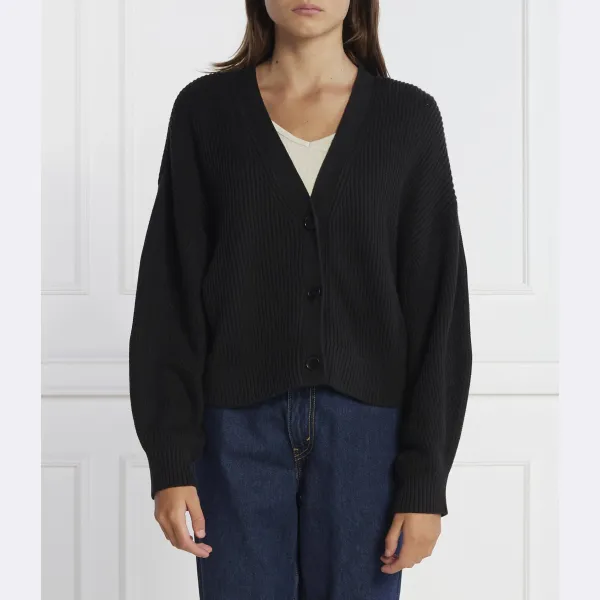 Кардиган стандартного кроя Tommy Hilfiger, черный
Кардиган стандартного кроя Tommy Hilfiger, черный