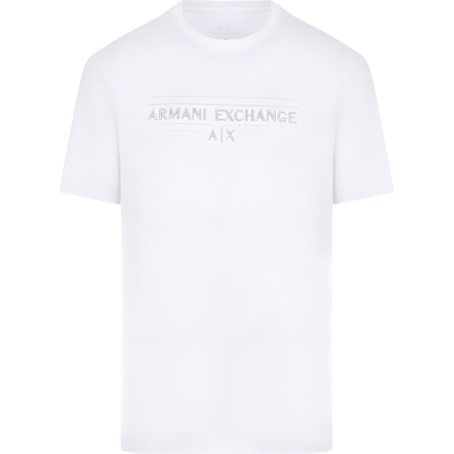Футболка мужская белая ARMANI EXCHANGE
Футболка мужская белая ARMANI EXCHANGE