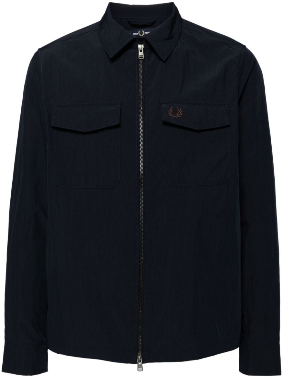 Fred Perry фактурная рубашка на молнии, синий
Fred Perry фактурная рубашка на молнии, синий