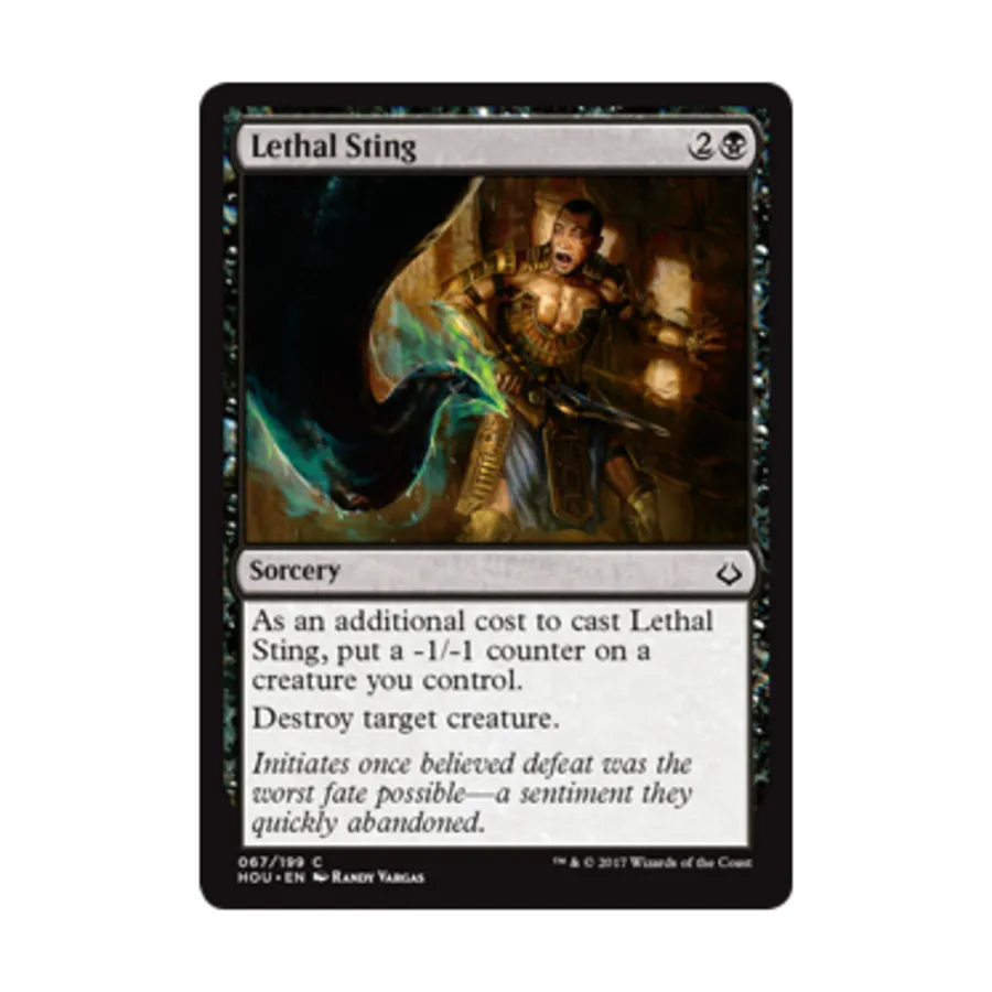CCG Смертельное жало (клавиша C), MTG - Hour of Devastation
CCG Смертельное жало (клавиша C), MTG - Hour of Devastation