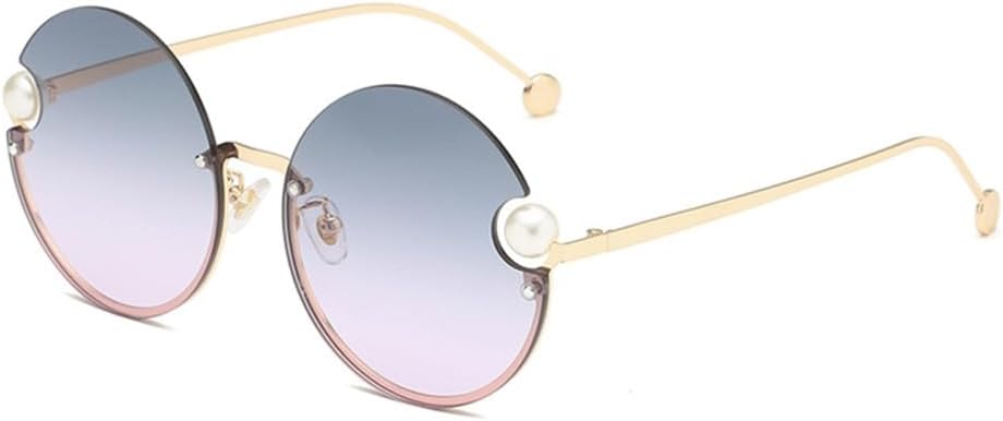 Круглые солнцезащитные очки без оправы для женщин, ретро-очки в металлической оправе, винтажные солнцезащитные очки для женщин с защитой от УФ-излучения UV400 LANGSER, 2
Круглые солнцезащитные очки без оправы для женщин, ретро-очки в металлической оправе, винтажные солнцезащитные очки для женщин с защитой от УФ-излучения UV400 LANGSER, 2