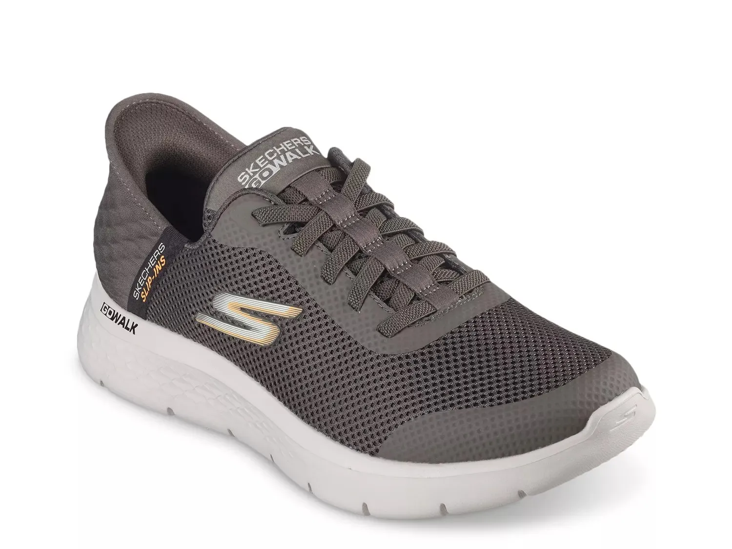 Кроссовки Skechers Hands Free Slip-Ins Go Walk Flex Hands Up Slip-On — мужские, темно-коричневые
Кроссовки Skechers Hands Free Slip-Ins Go Walk Flex Hands Up Slip-On — мужские, темно-коричневые